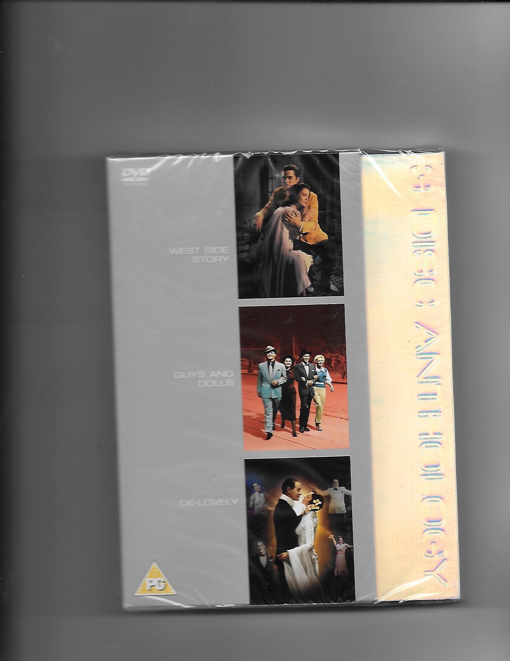 West Side Story/Guys and Dolls/De-Lovely dvd