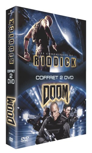 Coffret Fantastique 2 DVD : Doom / Les Chroniques de Riddick Films