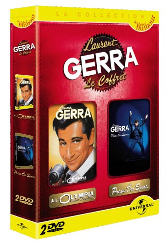 Coffret Laurent Gerra 2 DVD : Olympia / Palais des sports Films