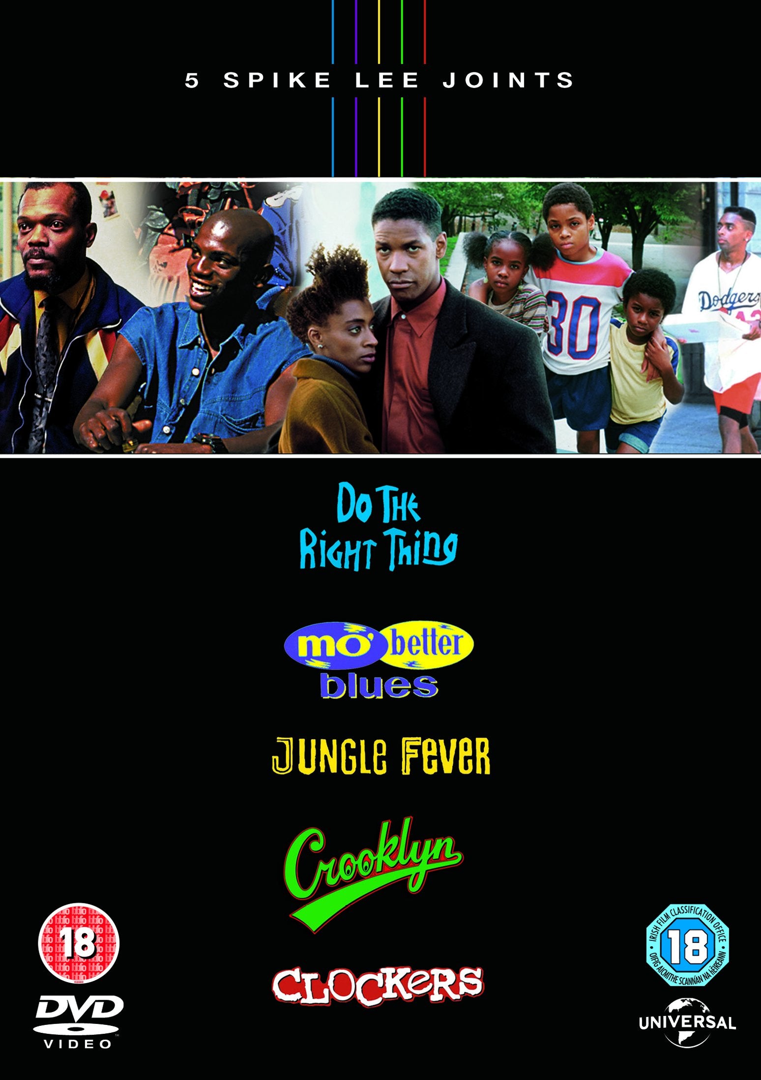 Spike Lee - Do The Right Thing / Mo Better Blues / Jungle Fever / Crooklyn / Clockers Films