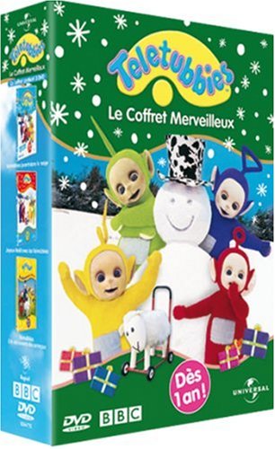 Coffret Teletubbies merveilleux 3 DVD : Joue dans la neige / Joyeux Noël / A la découverte des animaux Movies