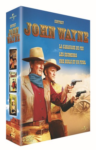 Coffret John Wayne 3 DVD : Une bible et un fusil / La caravane de feu / Les écumeurs Films