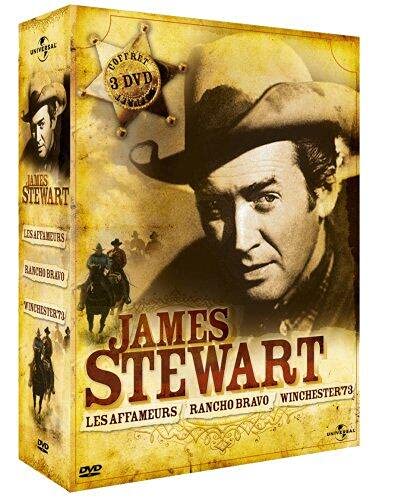 Coffret James Stewart 3 DVD : winchester 73 / les affameurs / rancho bravo Movies