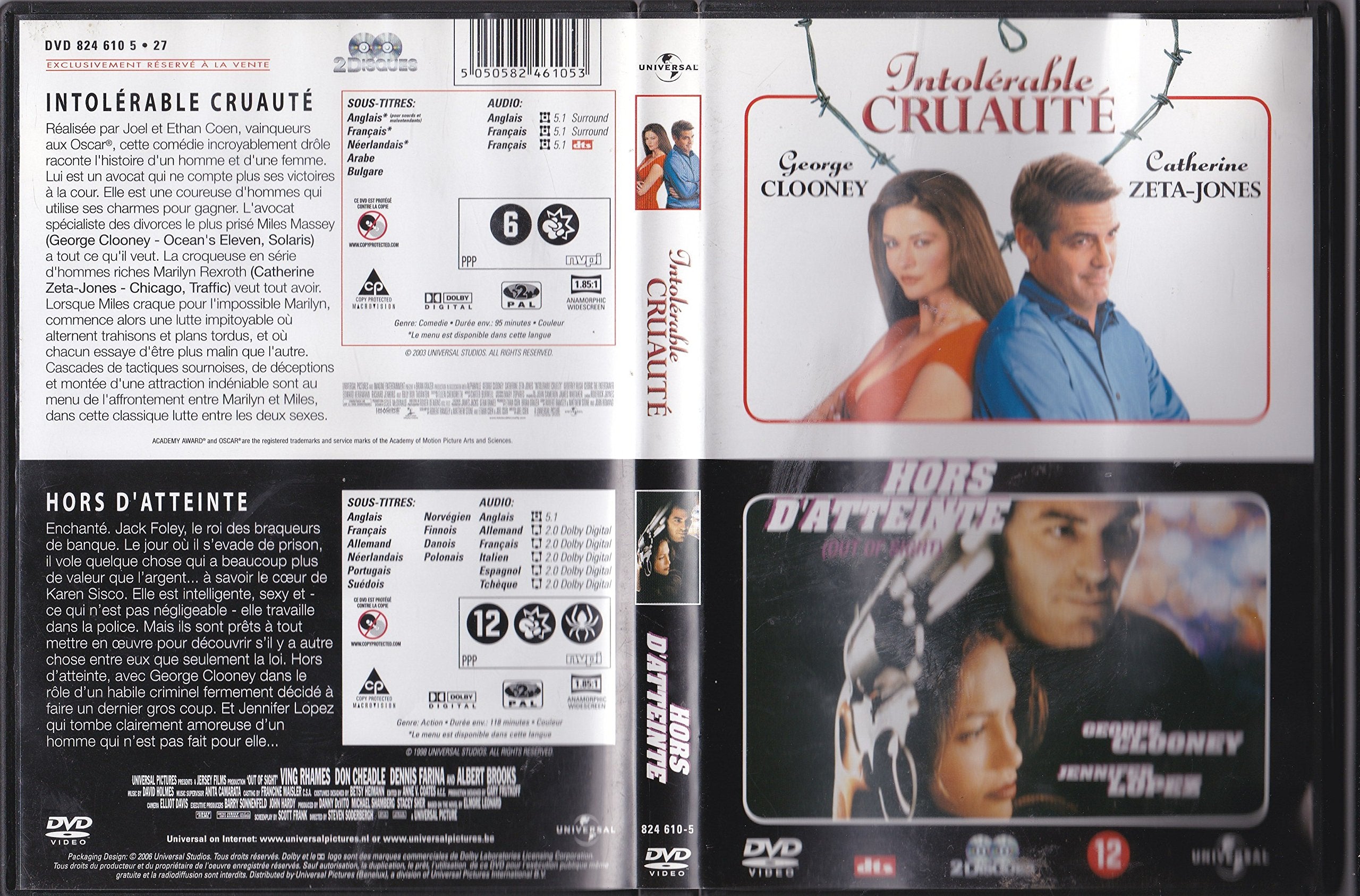 Intol Cr & Hors d'a Dvd S/T Fr 2er Films