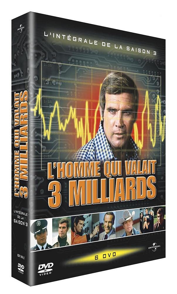 L'homme qui valait trois milliards, saison 3 Box sets