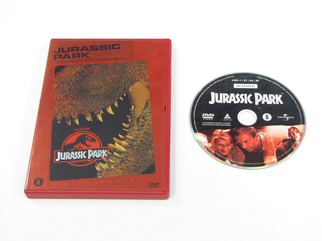 Jurassic Park Uus Dvd S/T Fr Films