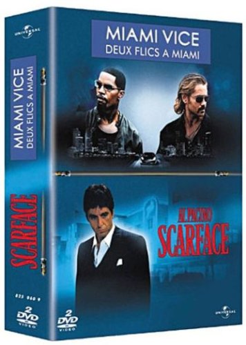 Coffret polar, mafia : Miami vice / Scarface Films