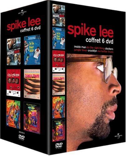 Coffret Spike Lee 6 DVD : Inside man / Clockers / Crooklyn / Do the right thing / Jungle fever Films