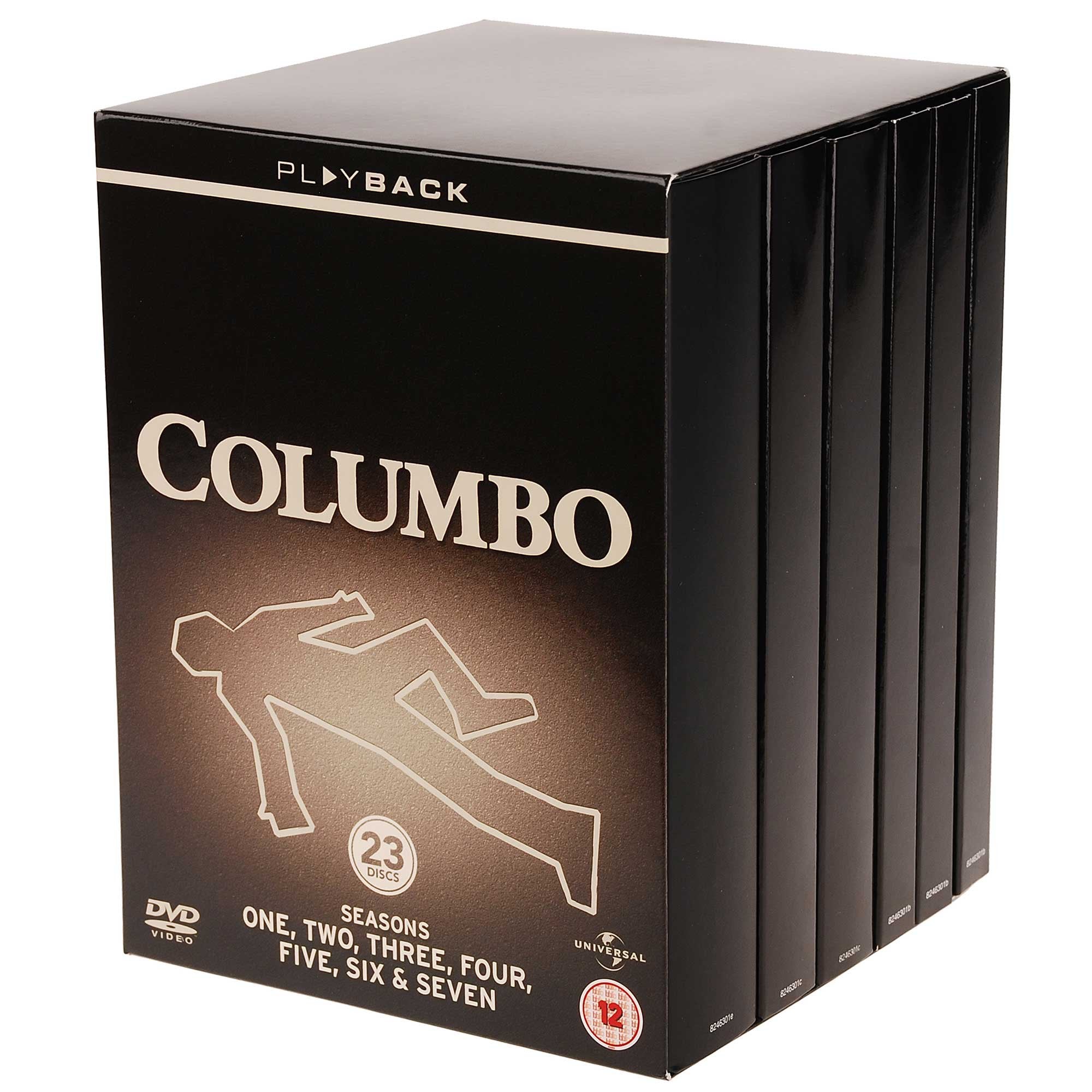 Columbo: Seasons One, Two, Three, Four, Five, Six & Seven Box sets
