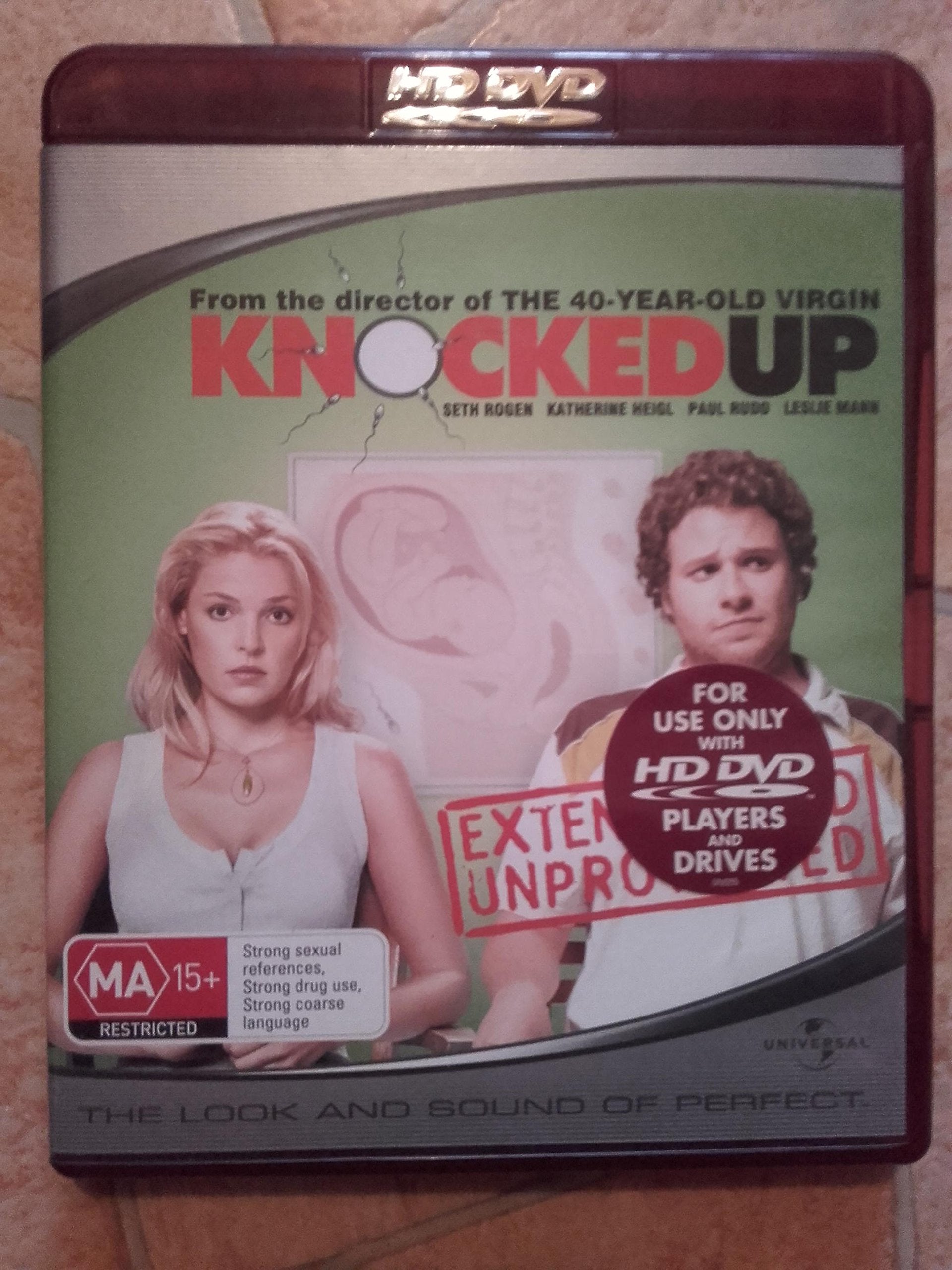 Australien HD-DVD, Knocked Up, extended and unprotected, deutscher Ton! Films