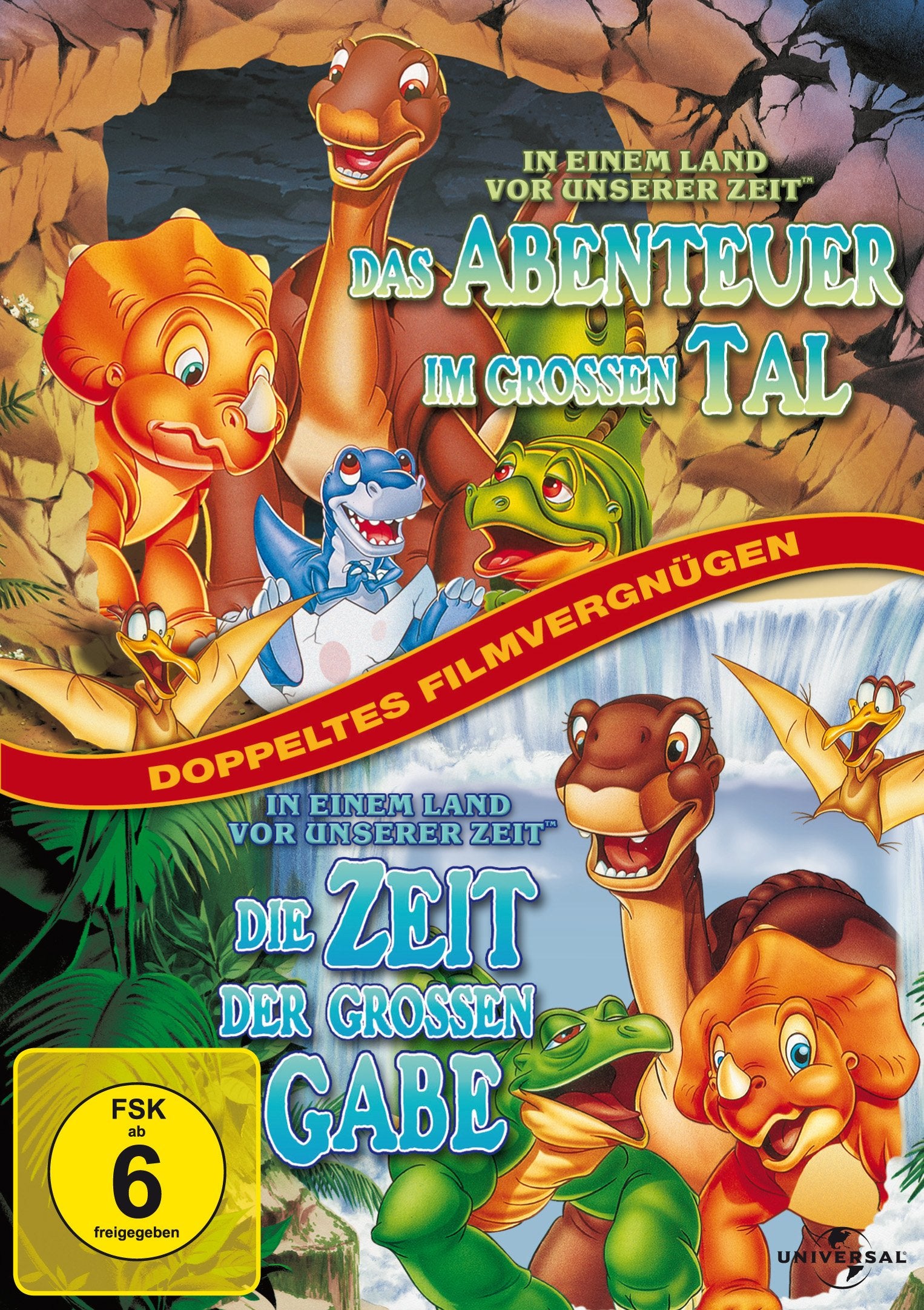In einem Land vor unserer Zeit 02 - Das Abenteuer im großen Tal & In einem Land vor unserer Zeit 03 - Die Zeit der grossen Gabe Movies