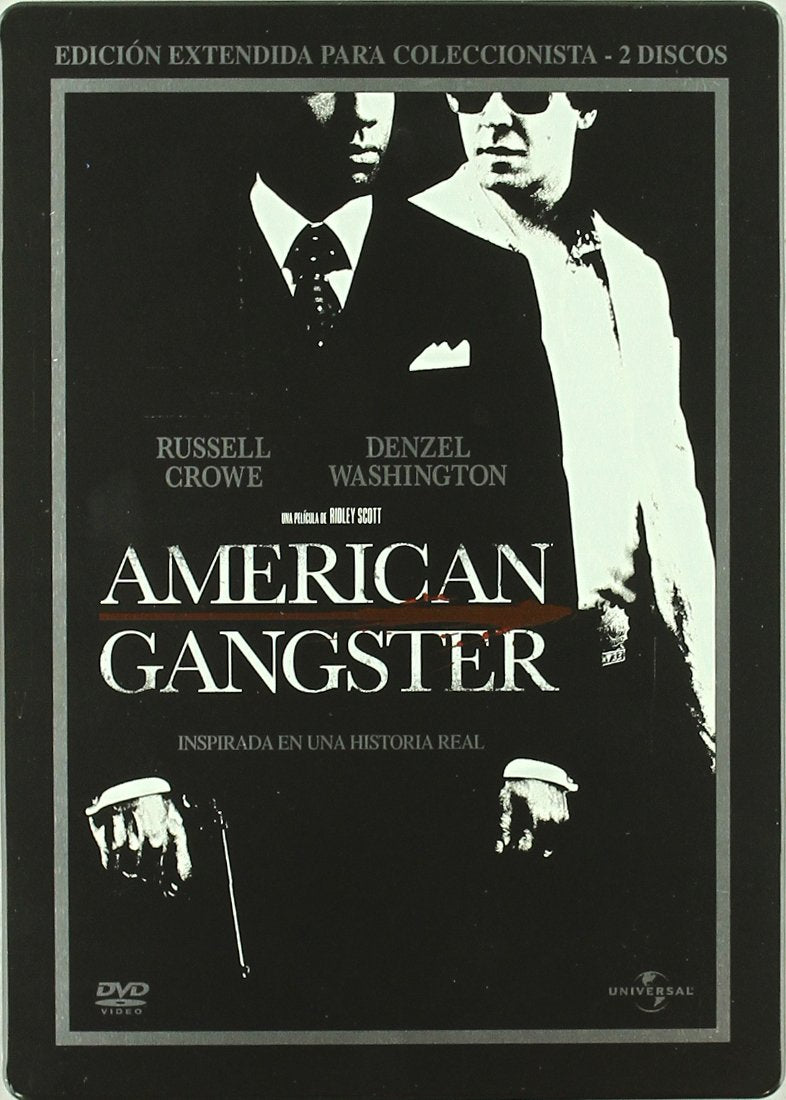 Bobby Beckles, Josh Brolin, Roger Bart, Russell Crowe, Denzel Washington - American Gangster (Caja Metalica) (2 DVD) Movies