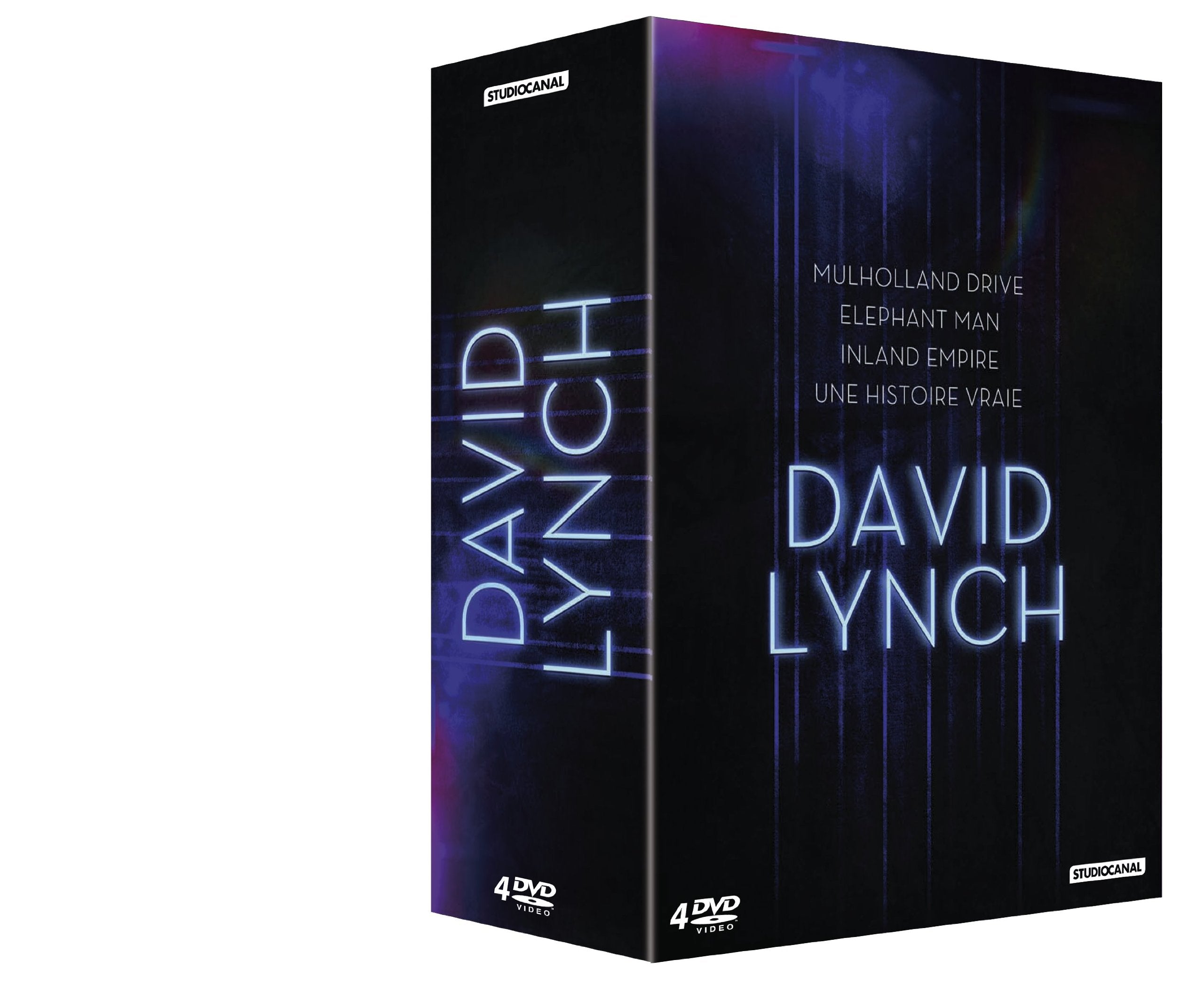 Coffret david lynch : inland empire ; une histoire vraie ; éléphant man ; mulholland drive Films