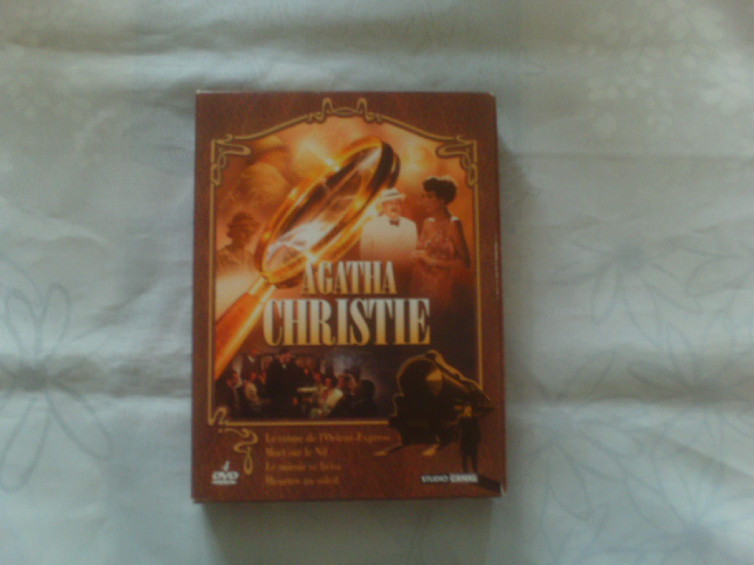 Coffret agatha christie : mort sur le nil ; meutre au soleil ; le miroir se brisa ; le crime de l'orient-express Movies