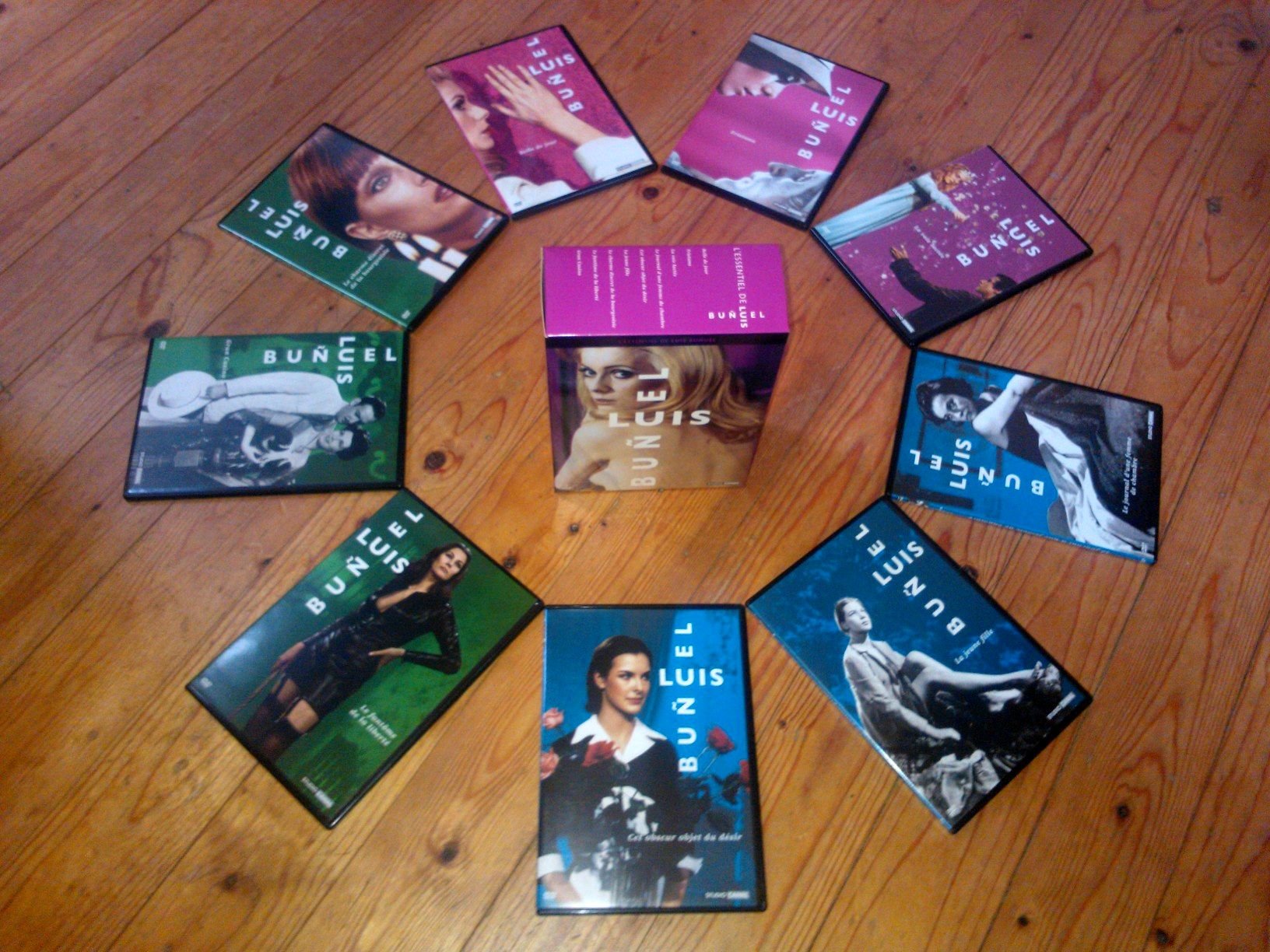 Coffret luis bunuel : belle de jour ; tristana ; la voie lactee ; le journal d'une femme de chambre ; cet oscur objet du Movies