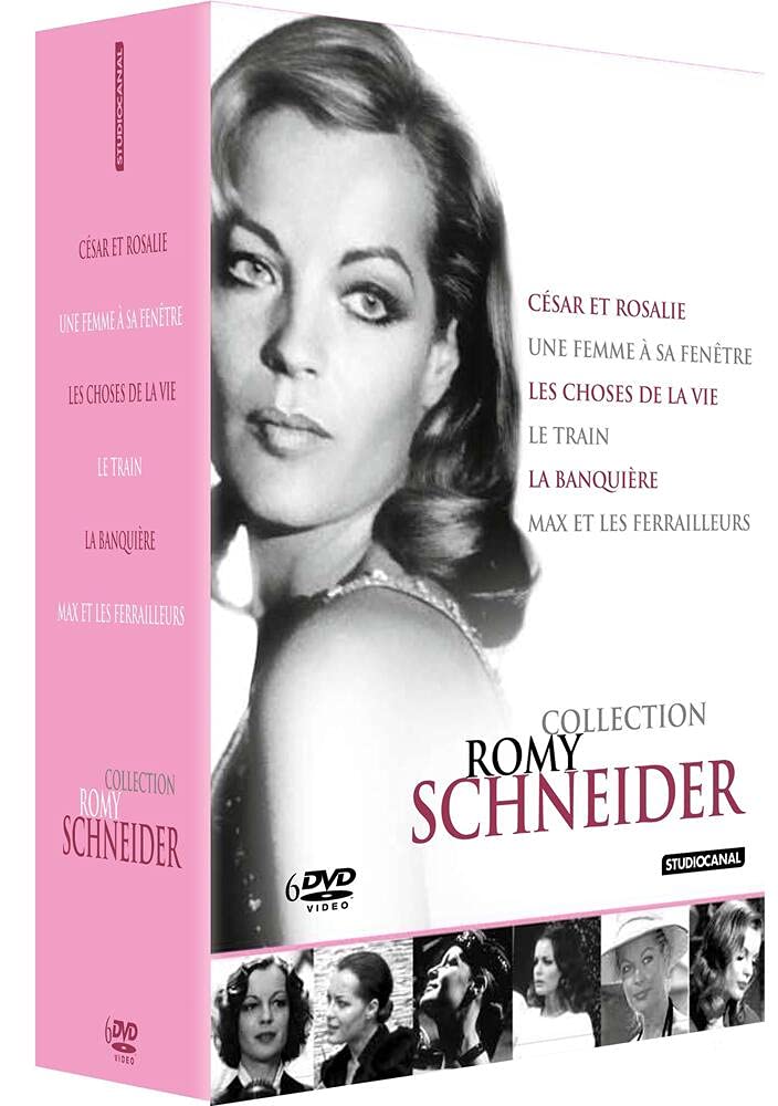 Coffret romy schneider : César et rosalie ; une femme a sa fenêtre ; les choses de la vie ; le train ; la banquiere... Movies