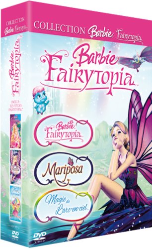 Coffret Barbie fairytopia : Barbie mariposa ; Barbie fairytopia ; Barbie fairytopia - la magie de l'arc en ciel Movies