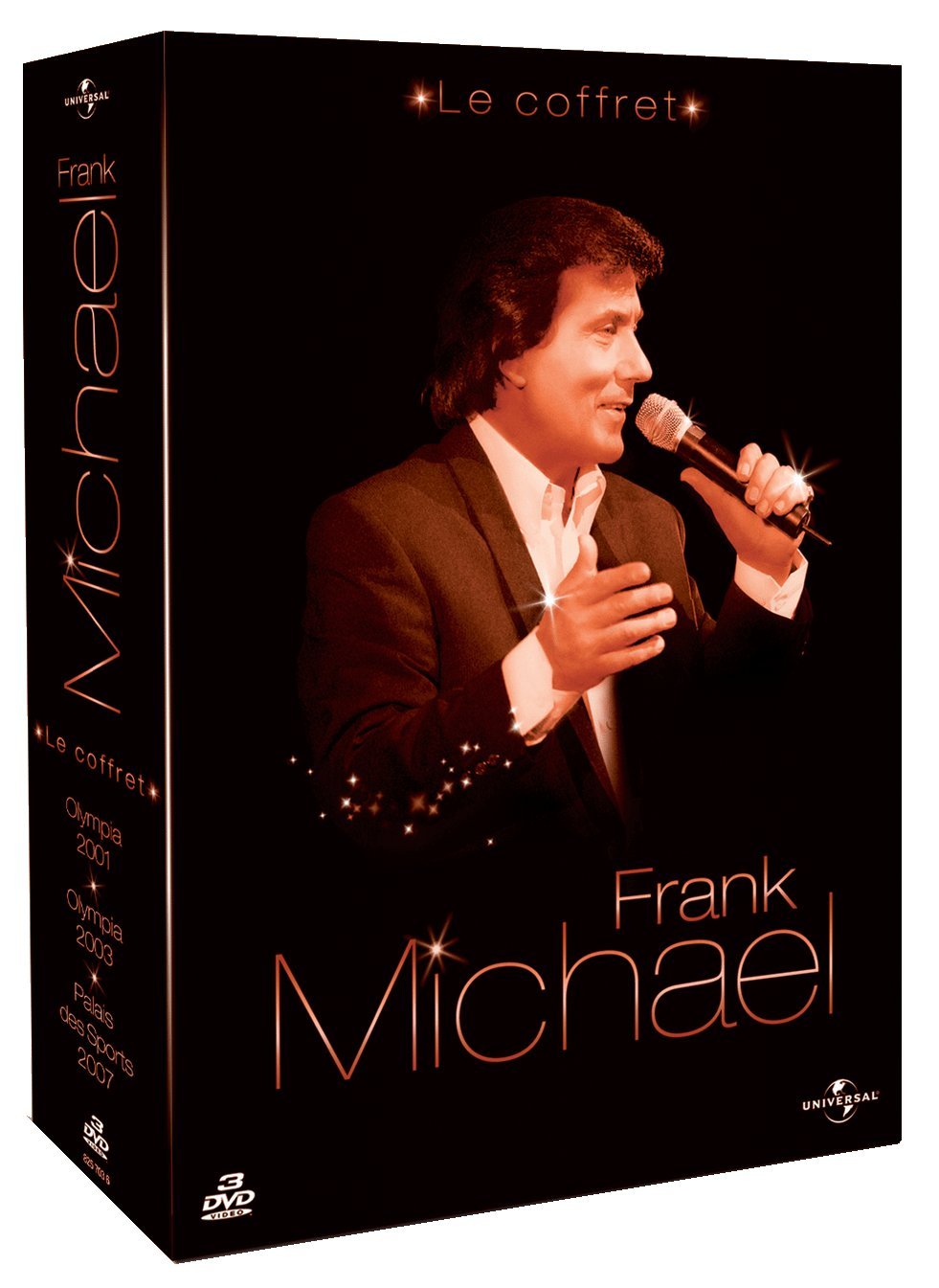 Coffret frank michael : palais des sports 2007 ; olympia 2003 ; olympia 2001 Films