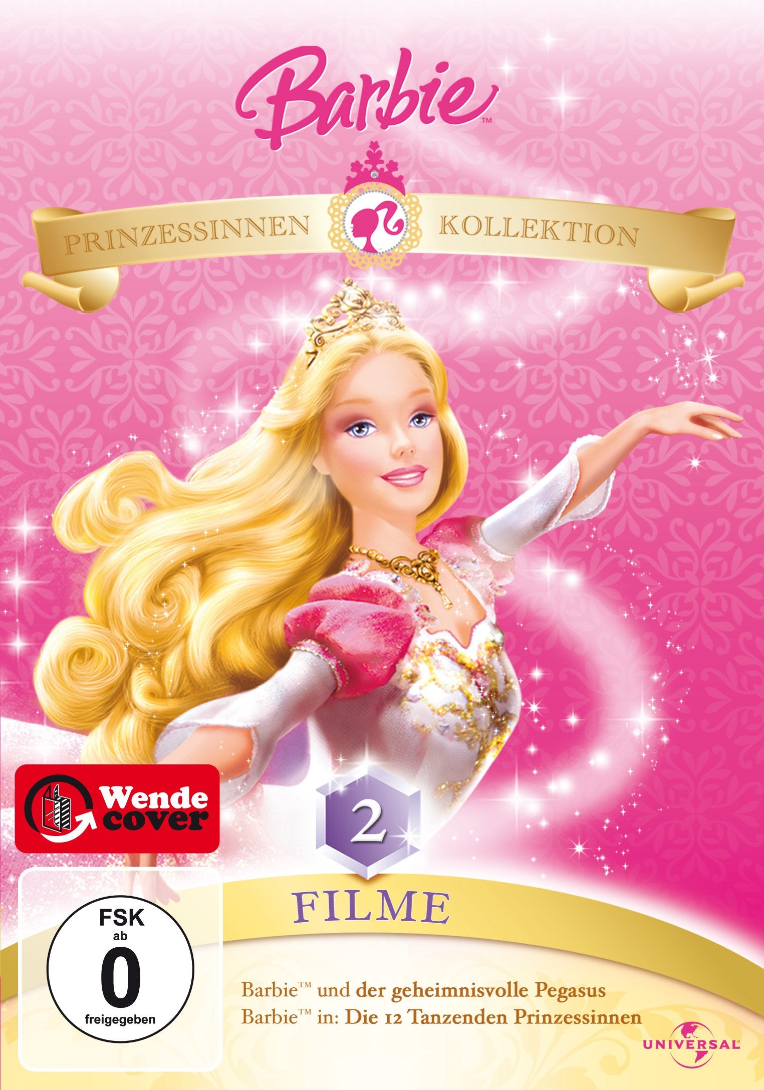 Barbie Pegasus/12 P Dvd S/T Exkl.Alpha Movies