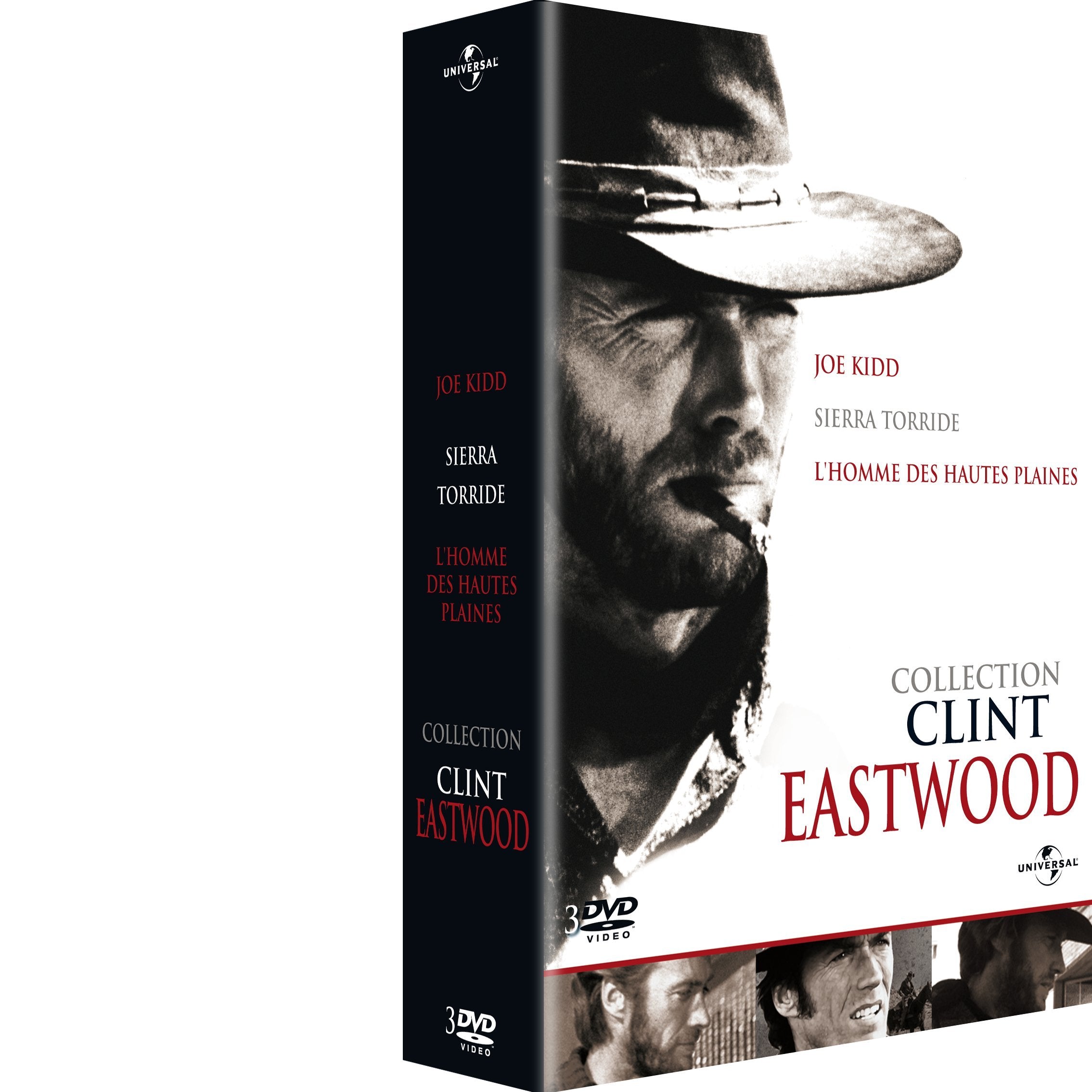 Coffret clint eastwood : joe kidd ; sierra torride ; l'homme des hautes plaines Movies