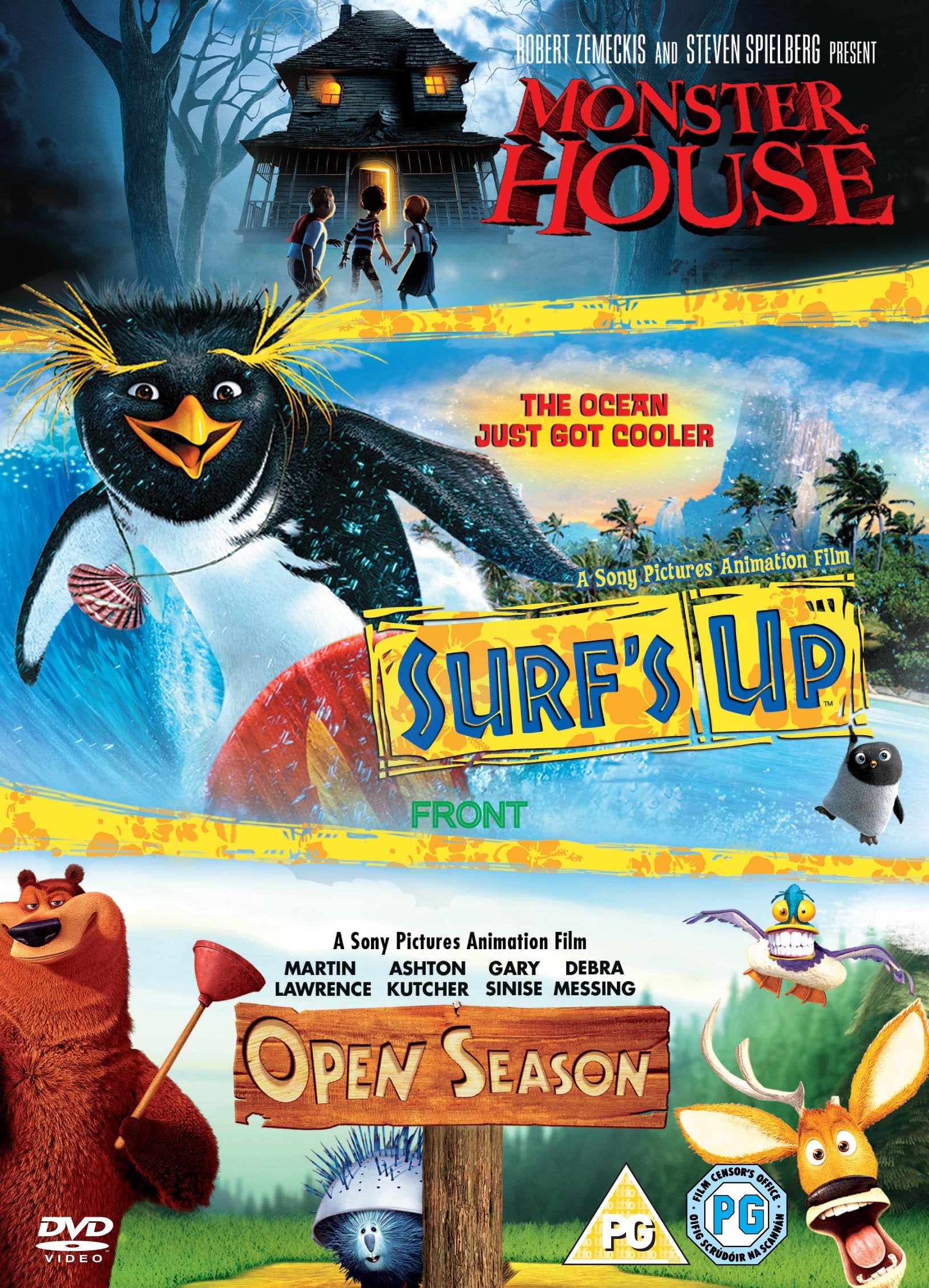 Surf's Up / Monster House / Open Season Box sets