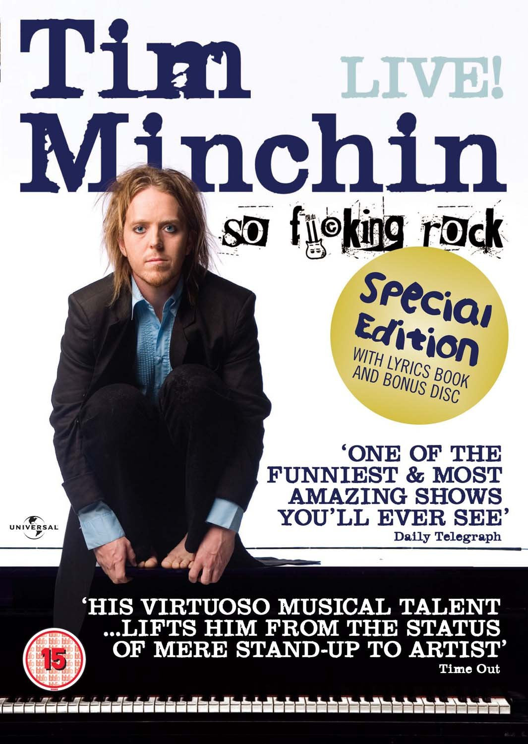 Tim Minchin Live 2008 - So F**king Rock LIVE! Films