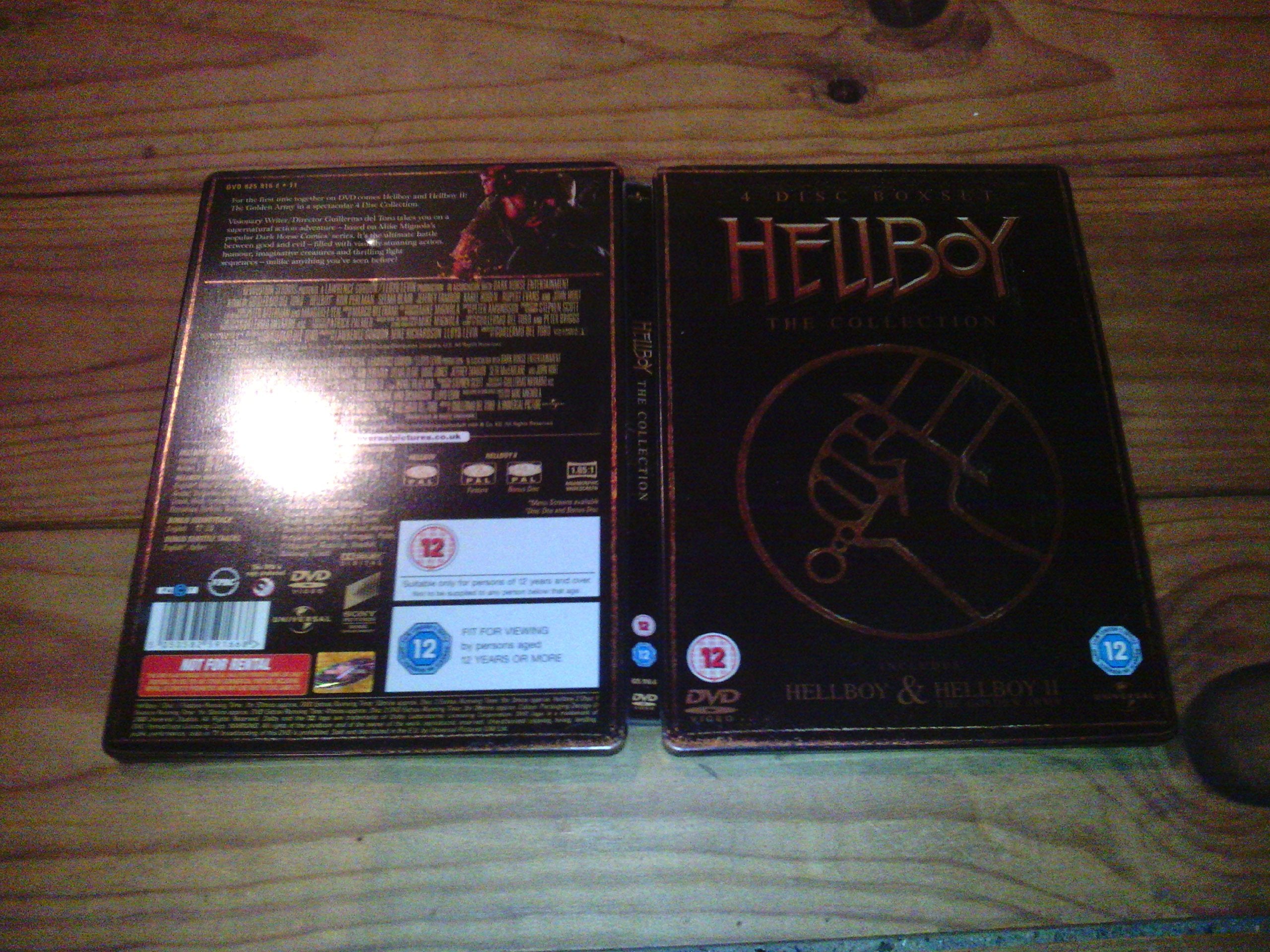Hellboy / Hellboy 2: The Golden Army - Steelbook Films
