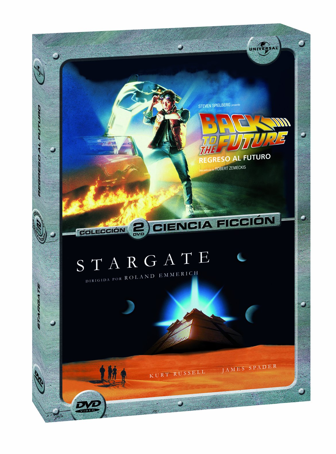 Regreso Al Futuro + Stargate (Import Dvd) (2009) Varios Films