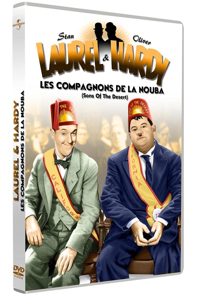Laurel & Hardy-Les compagnons de la nouba (Version colorisée) dvd
