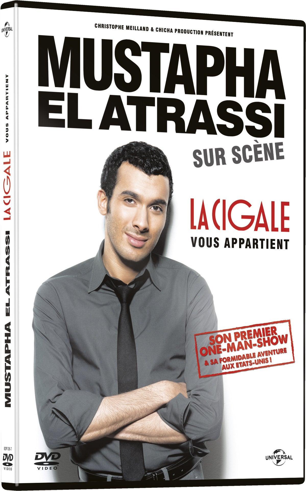 Mustapha El Atrassi sur scène-La Cigale Vous Appartient dvd