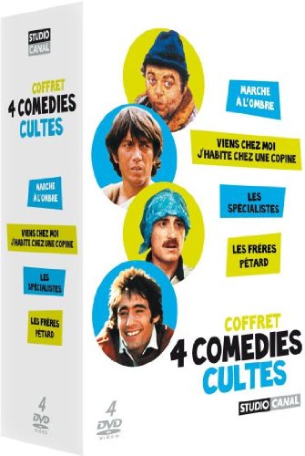 Comédies cultes des 80's : les spécialistes ; les frères pétards ; marche à l'ombre ; viens chez moi j'habite chez une c Movies