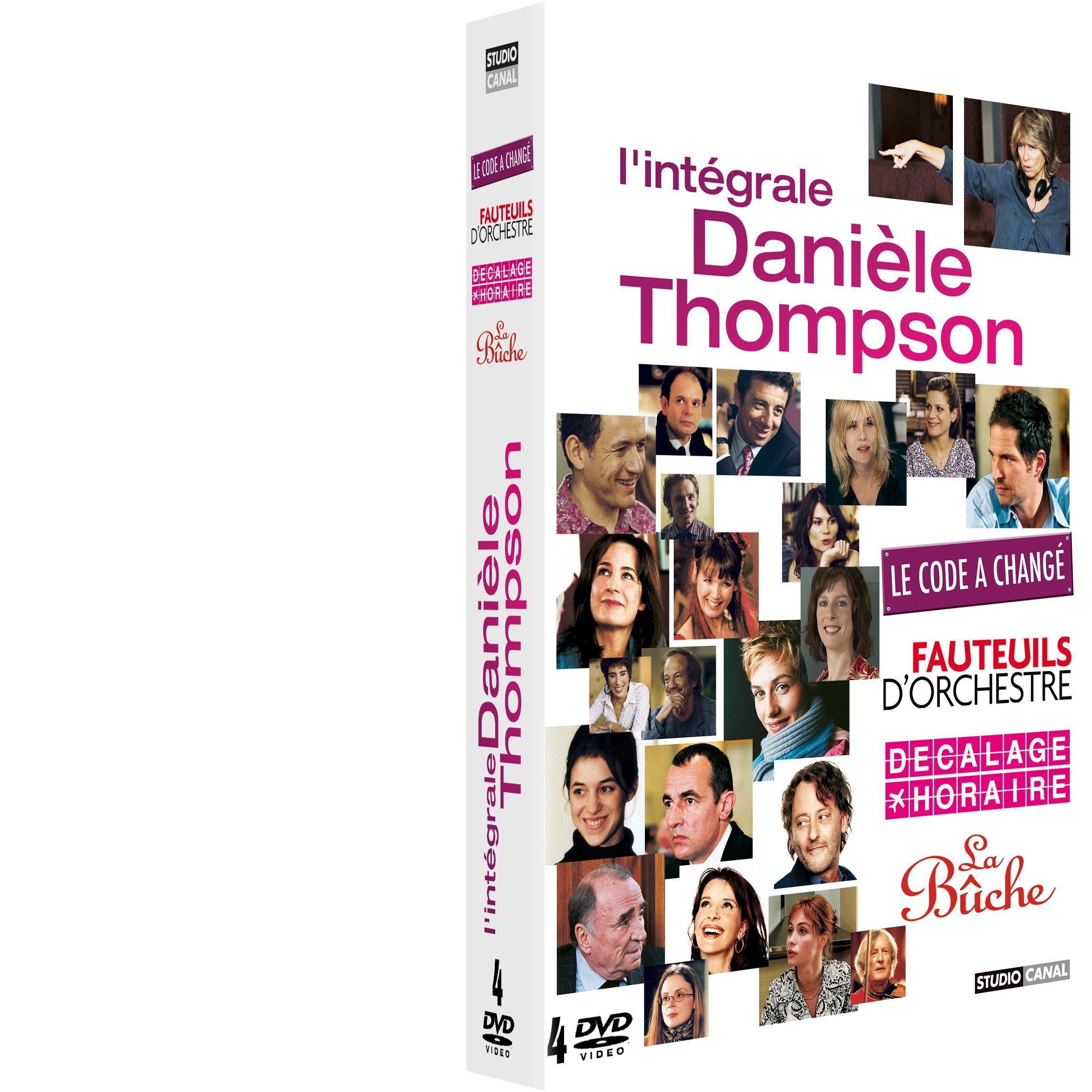 Daniele thompson : la bûche ; fauteuil d'orchestre ; décalage horaire ; le code a changé Films