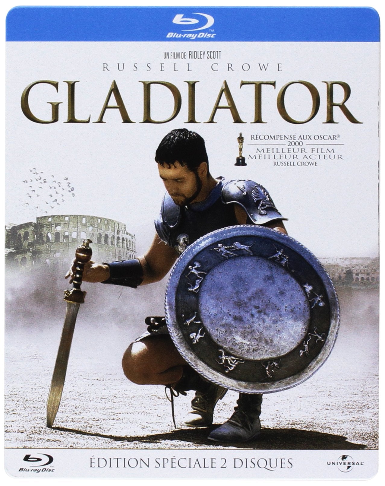 Gladiator - Limited Exklusiv Steelbook (inkl. Deutscher Ton / ohne Rating Logo) FR-Import Movies