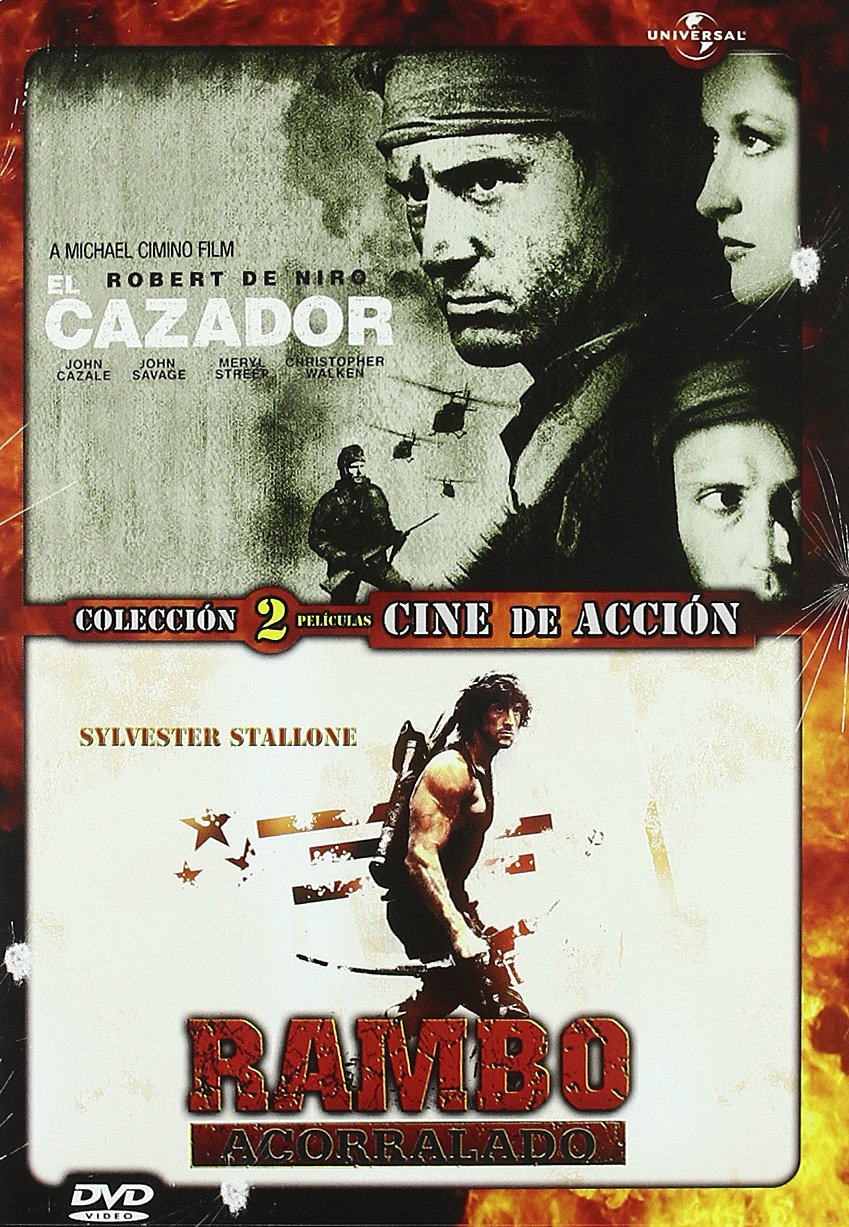 Pack Duo: El Cazador + Rambo 1: Acorralado (Import Dvd) (2011) De Niro, Robert Films