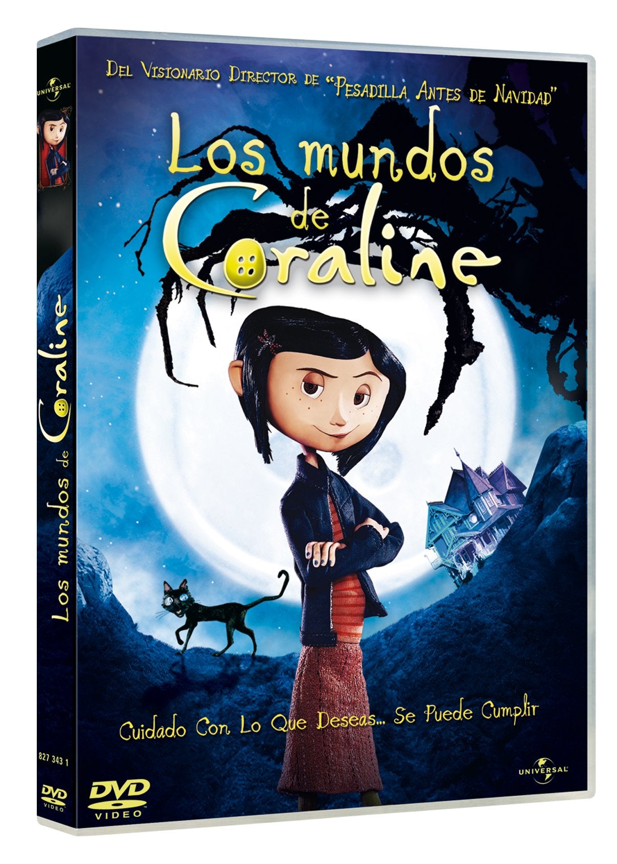 Los Mundos De Coraline (Import Dvd) (2009) Dakota Fanning; Ian Mcshane; Teri H Movies