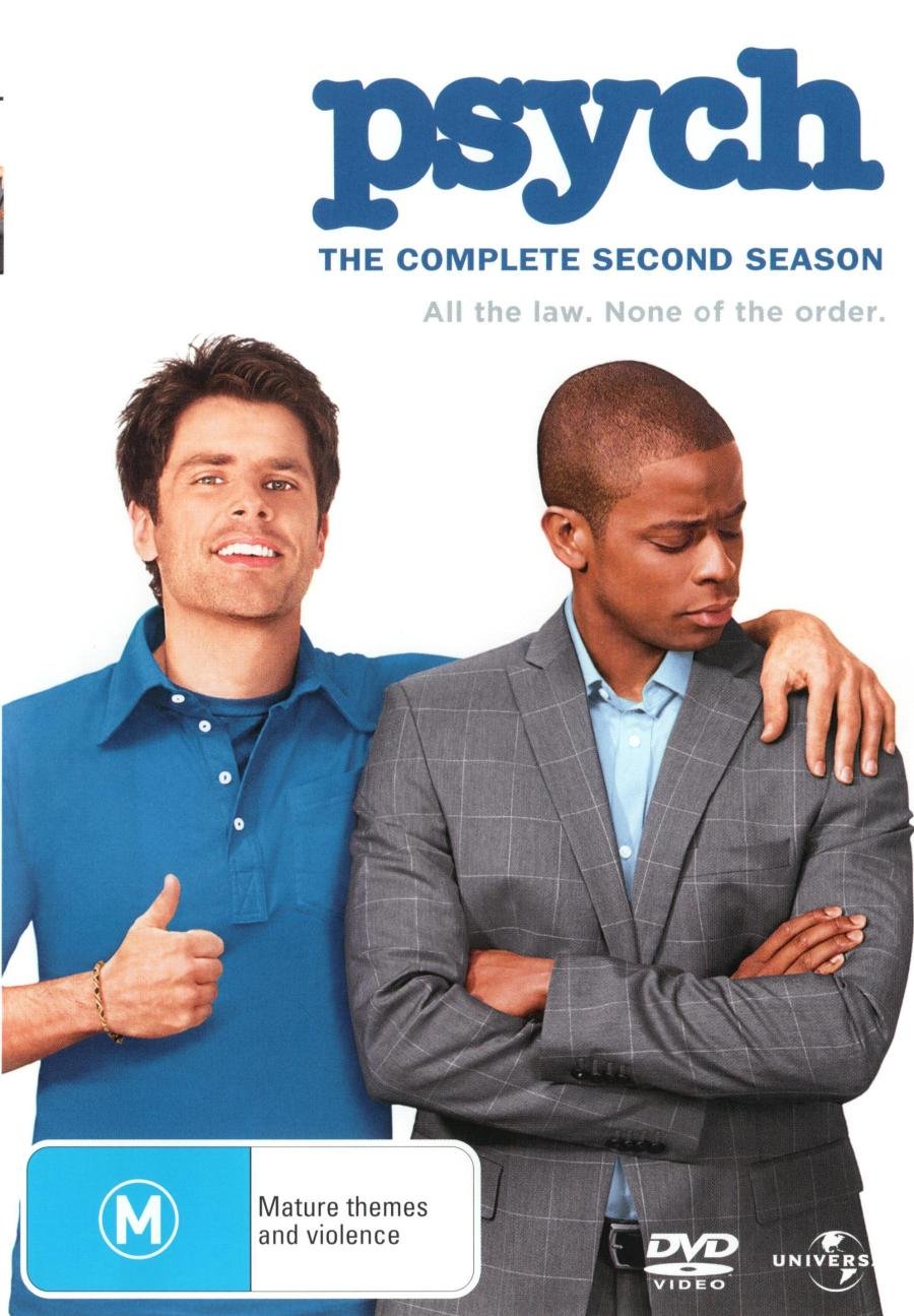 Psych Season 2 | 4 Discs | NON-USA Format | PAL | Region 4 Import - Australia Films