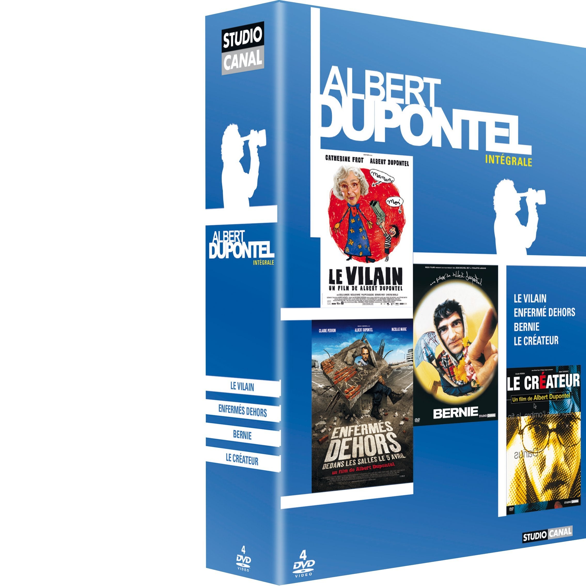 UNIVERSAL STUDIO CANAL VIDEO GIE Albert Dupontel - L'intégrale Films