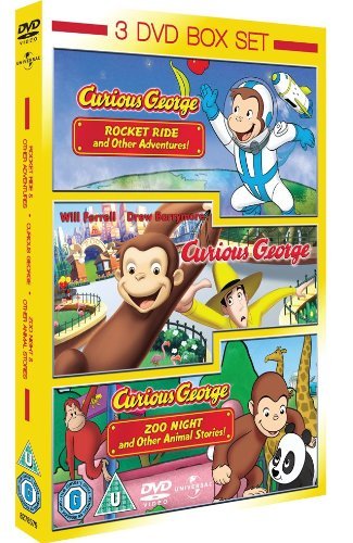 Curious George Vol 1/Vol 2/Curious George The Movie Films