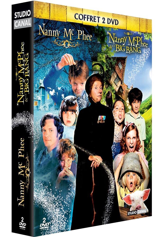 Coffret nanny mc phee : nanny mc phee ; nanny mc phee 2 Films
