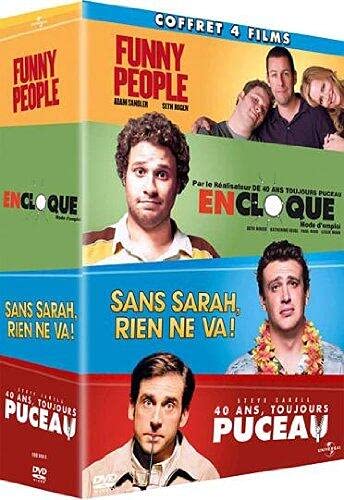 Coffret apatow : 40 ans toujours puceau ; funny people ; en cloque mode d'emploi ; sans sarah rien ne va Movies