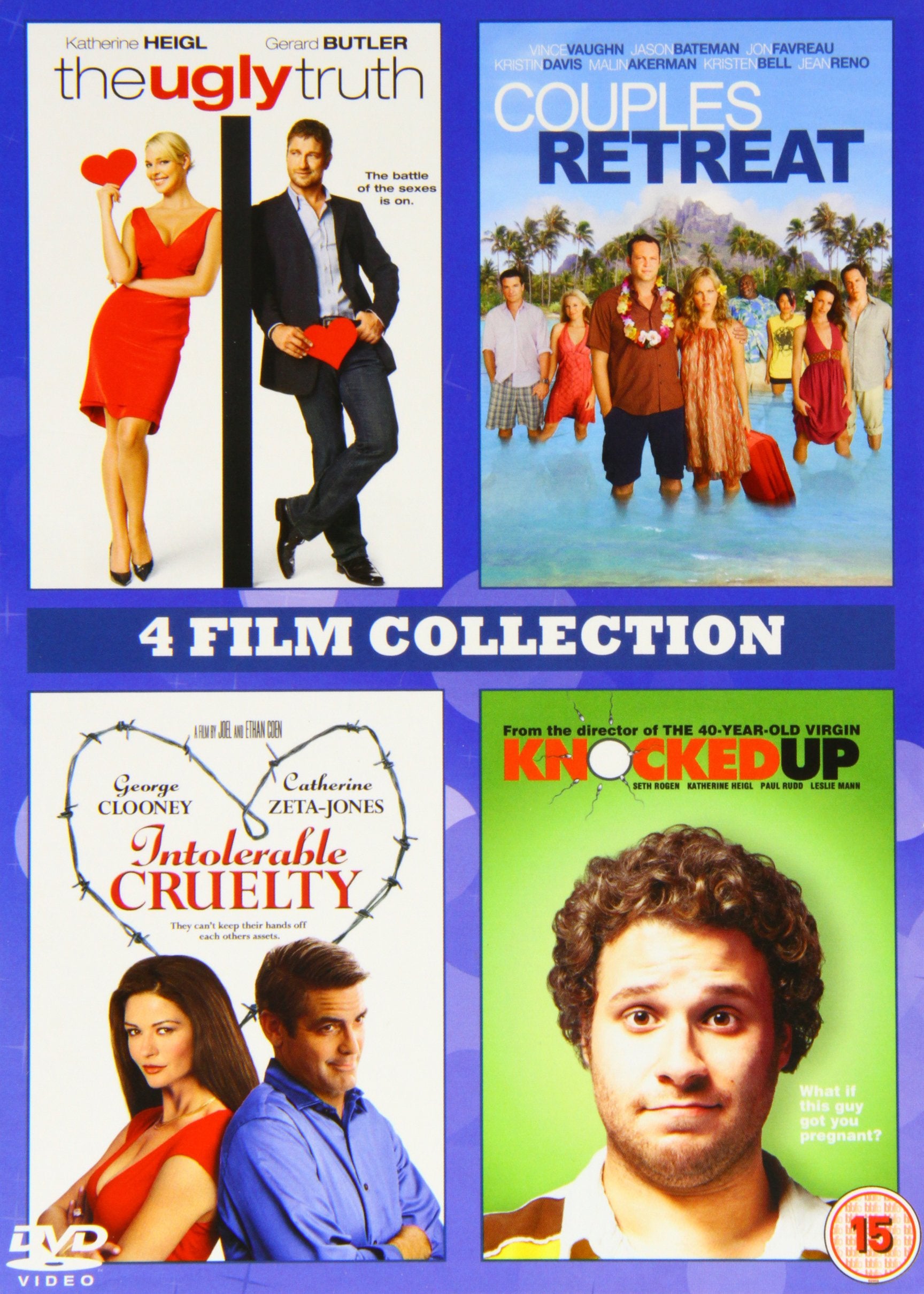 The Ugly Truth / Couples Retreat / Intolerable Cruelty / Knocked Up Films