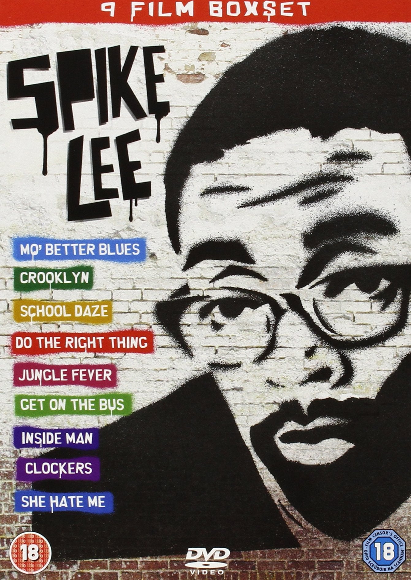 Spike Lee -Mo Better Blues / Crooklyn . Inside Man / Clockers / School Daze / She Hate Me / Do The R Films