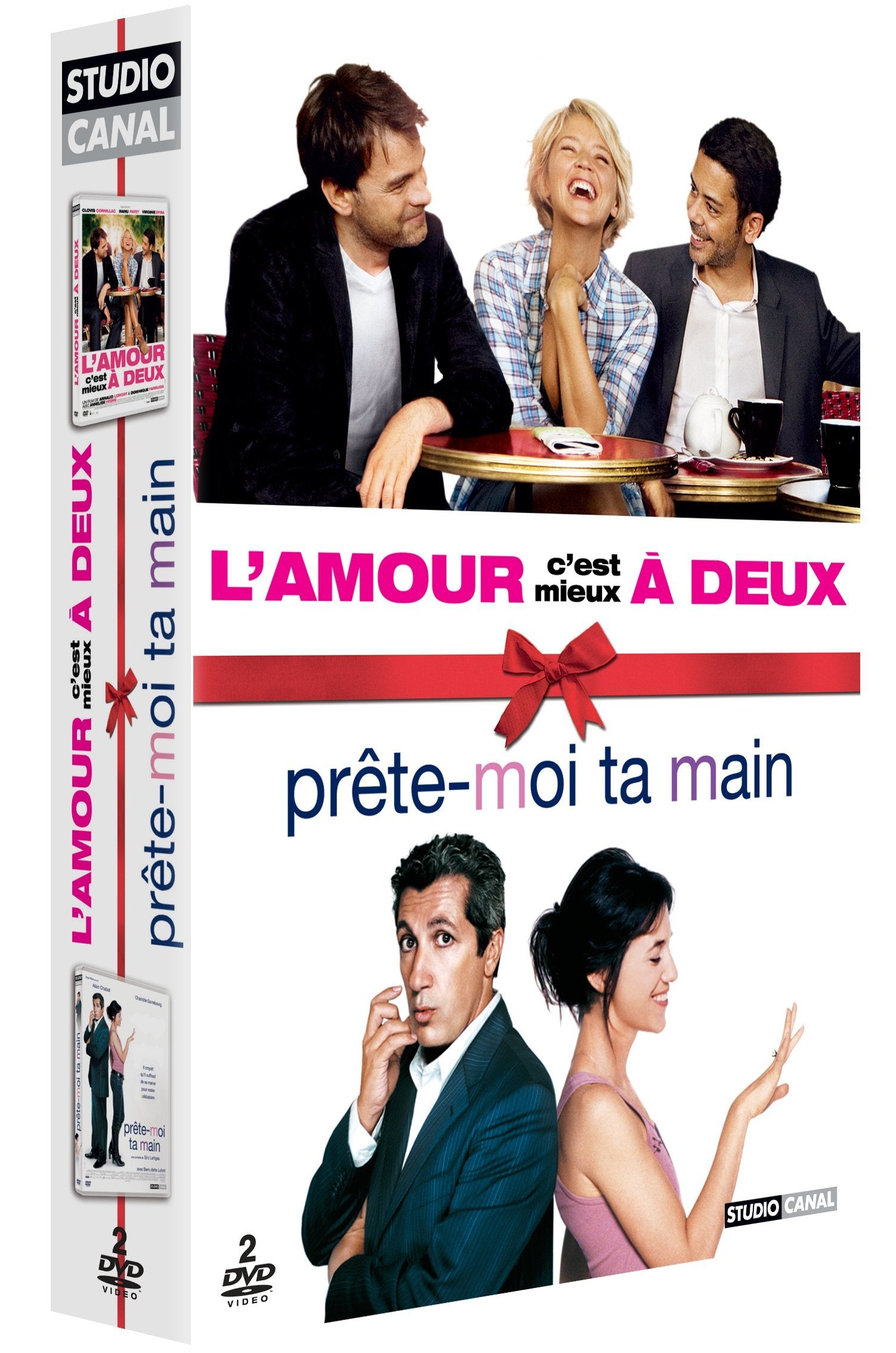 Coffret prête-moi ta main ; l'amour c'est mieux a deux Films