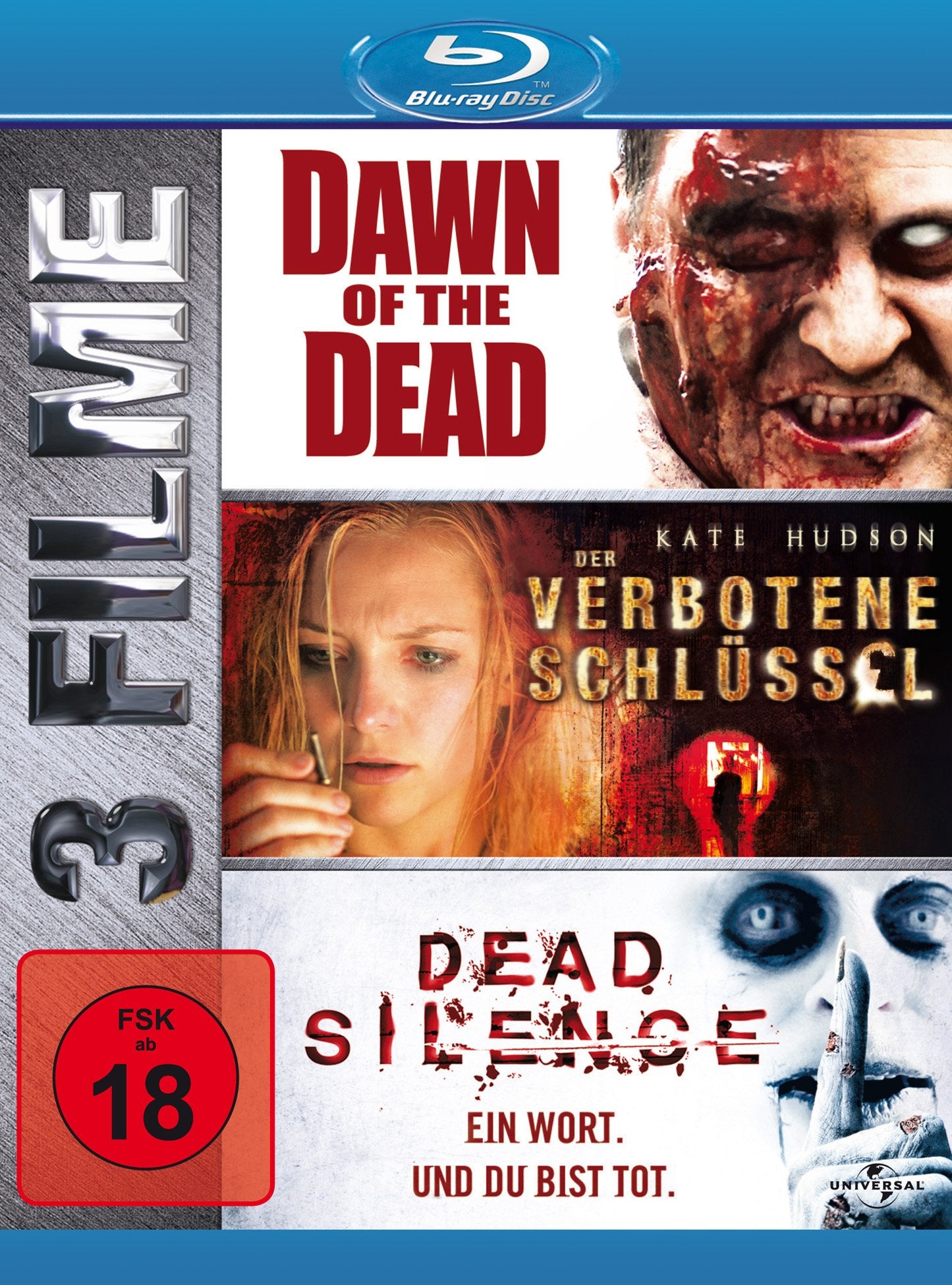 Der verbotene Schlüssel/Dawn of the Dead/Dead Silence Films