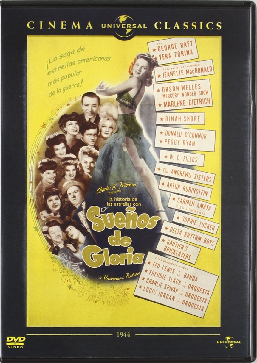 Sueños De Gloria (Import) (Dvd) (2010) George Raft; Vera Zorina; Grace Mcdonald; Films