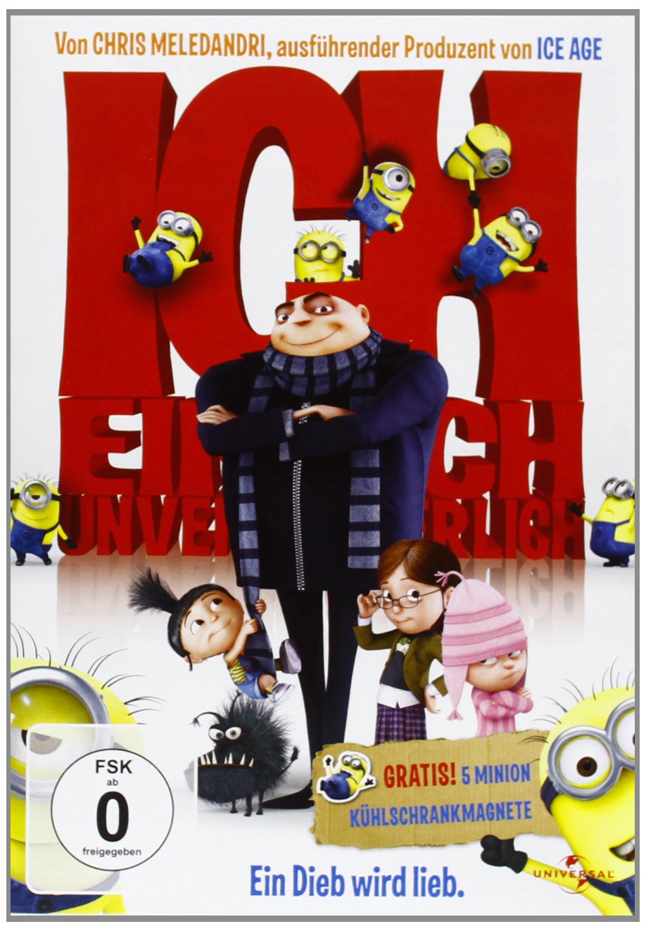 Ich - Einfach unverbesserlich (inkl. Kühlschrankmagnete) Films