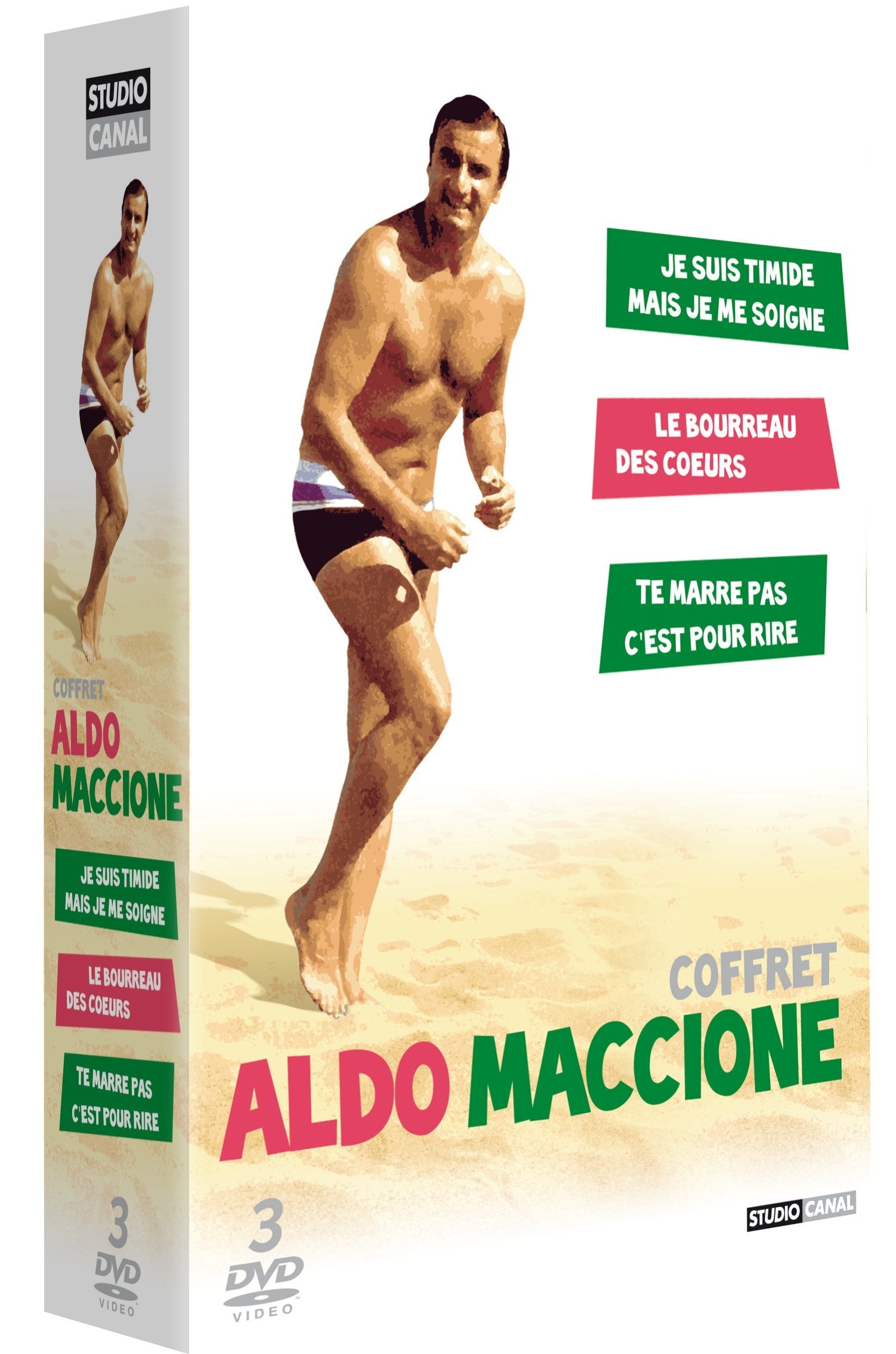 Aldo maccione ;je suis timide mais je me soigne; le bourreau des coeurs ; te marre pas, c'est pour rire Movies