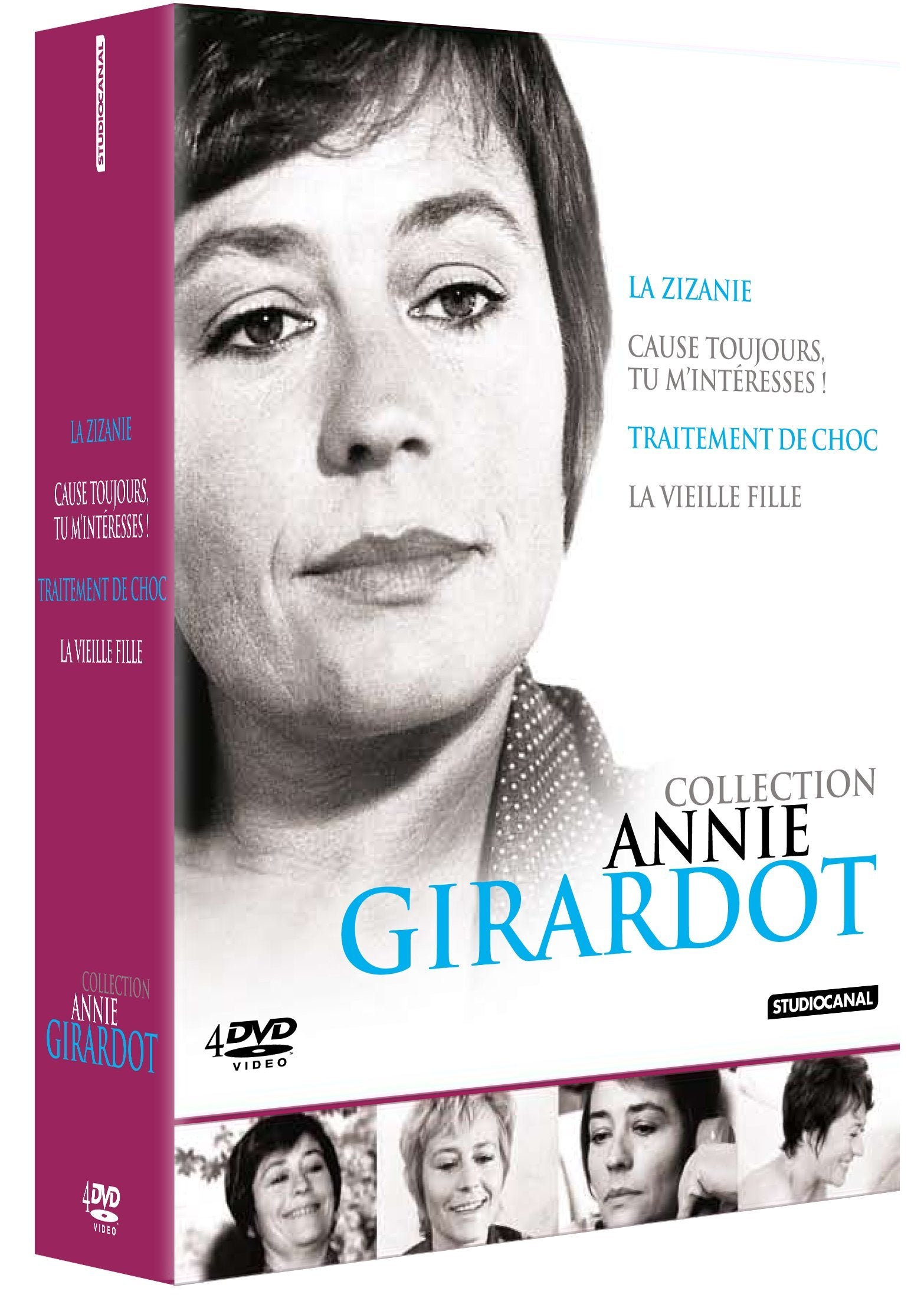 Coffret Annie Girardot : La Zizanie / Cause toujours, tu m'intéresses / Traitement de Choc / La vieille fille Movies