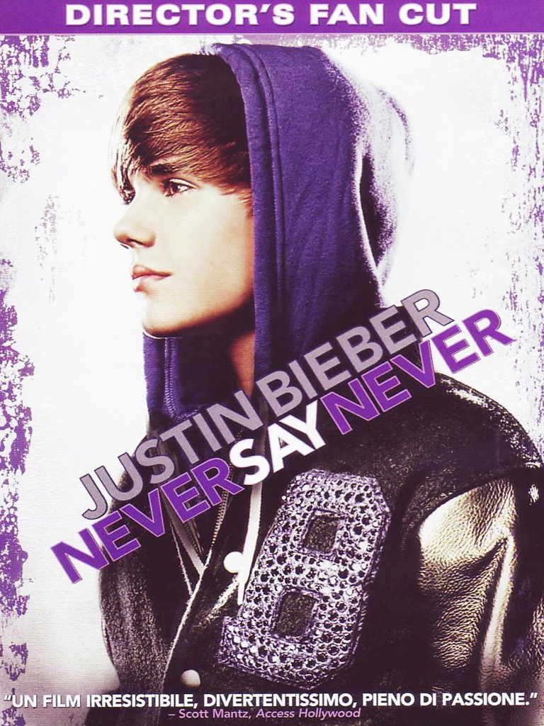 Justin Bieber - Never say never (director's fan cut) Films