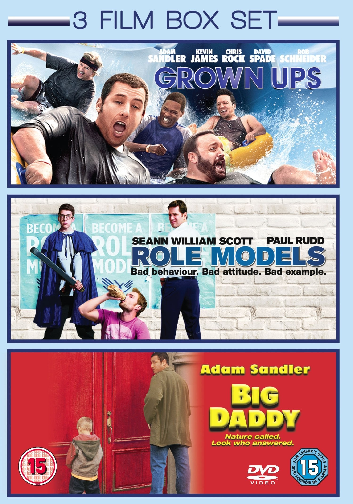 Grown Ups / Big Daddy / Role Models Movies